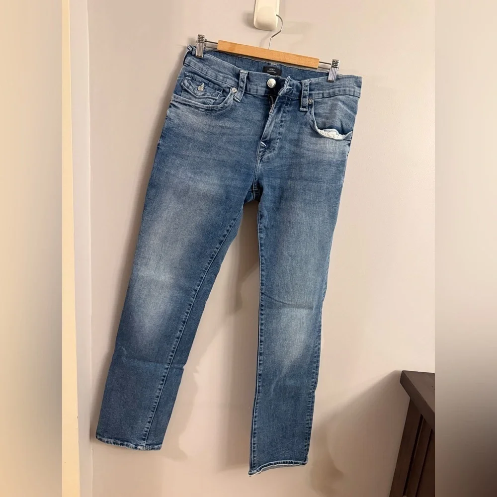 True Religion Ricky Relaxed Straight Jeans Size 34